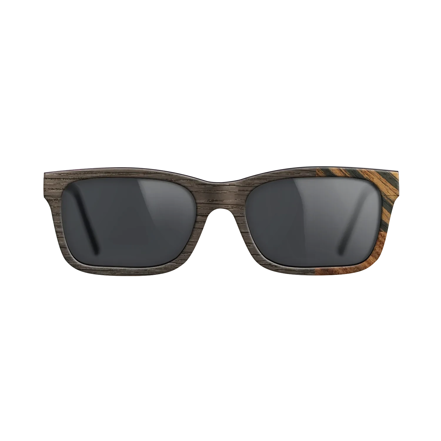 Santos Rosewood Dark,Fumed Oak,Italian Ebony: Cubic Cuts - The Sage - Rectangle - SIRIS wood optic