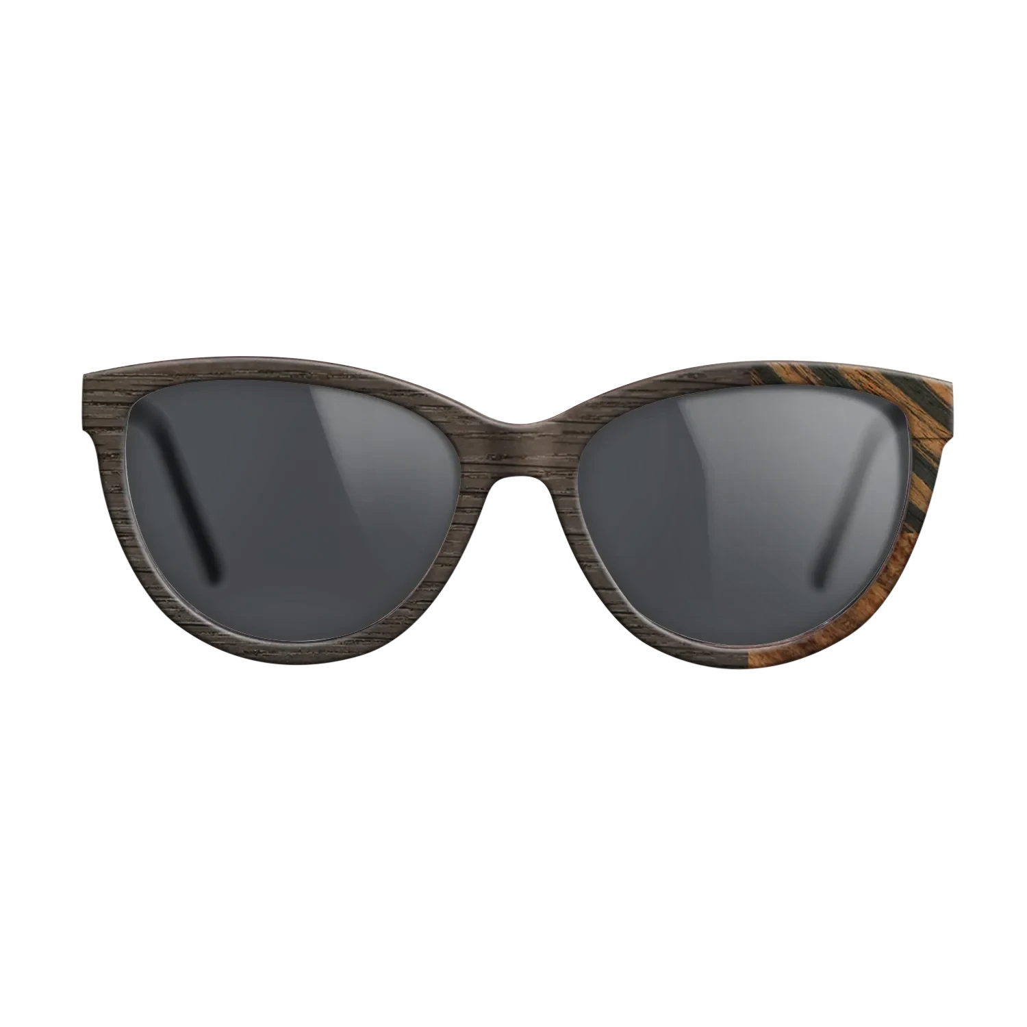 Santos Rosewood Dark,Fumed Oak,Italian Ebony: Cubic Cuts - The Maiden - Cat - SIRIS wood optic