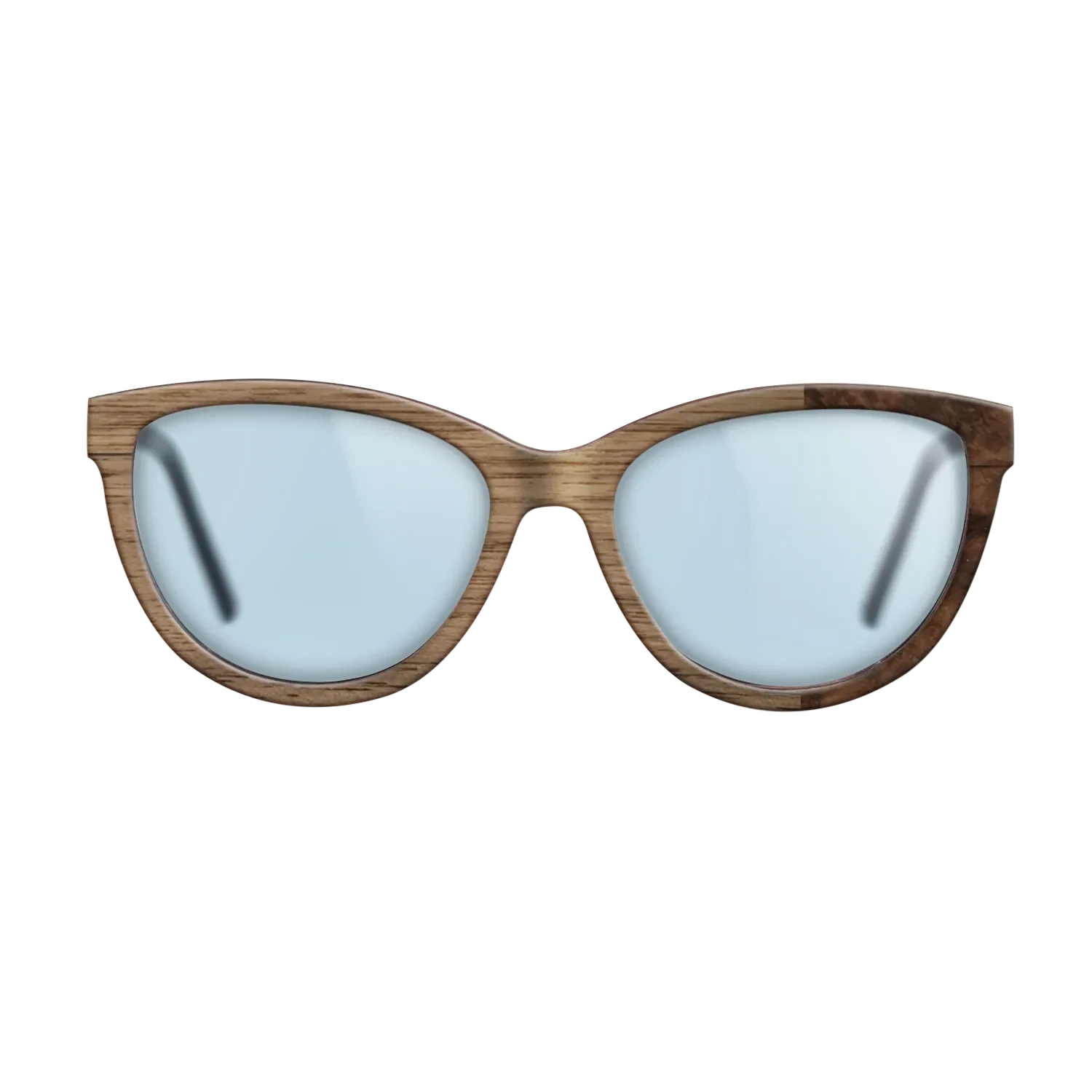 Walnut Straight Grain, Walnut Burl: DiCut - The Maiden - Cat - SIRIS wood optic