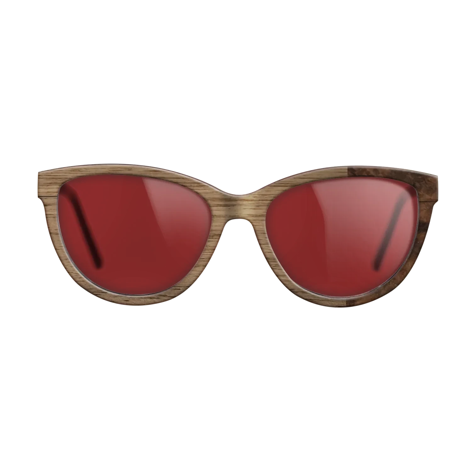 Walnut Straight Grain, Walnut Burl: DiCut - The Maiden - Cat - SIRIS wood optic