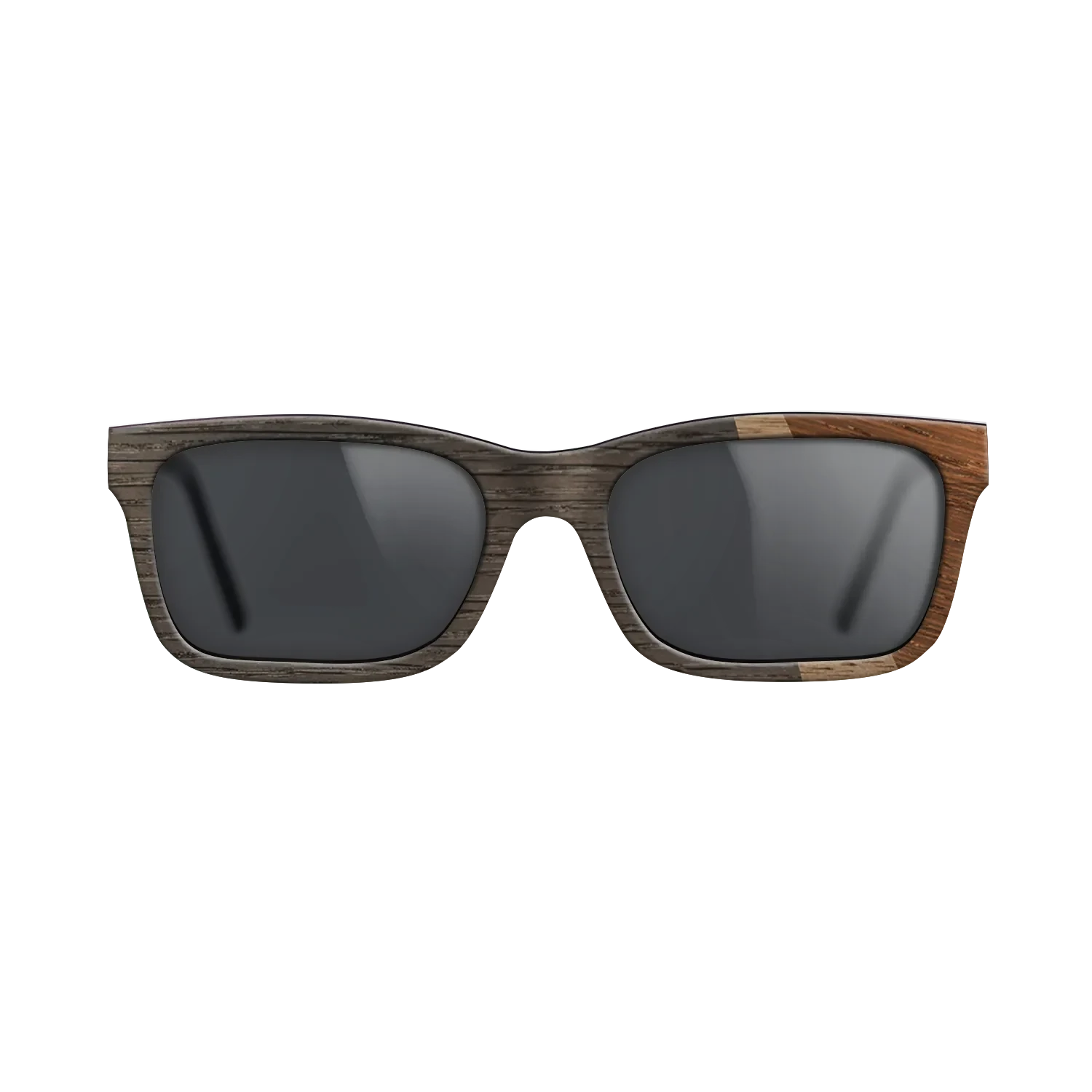 Walnut: Straight Grain,Fumed Oak,Wenge: Angle Cut - The Sage - Rectangle - SIRIS wood optic