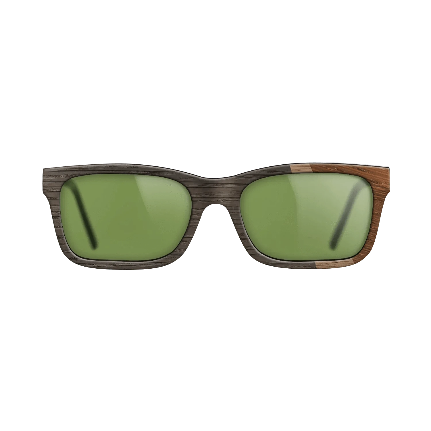 Walnut: Straight Grain,Fumed Oak,Wenge: Angle Cut - The Sage - Rectangle - SIRIS wood optic