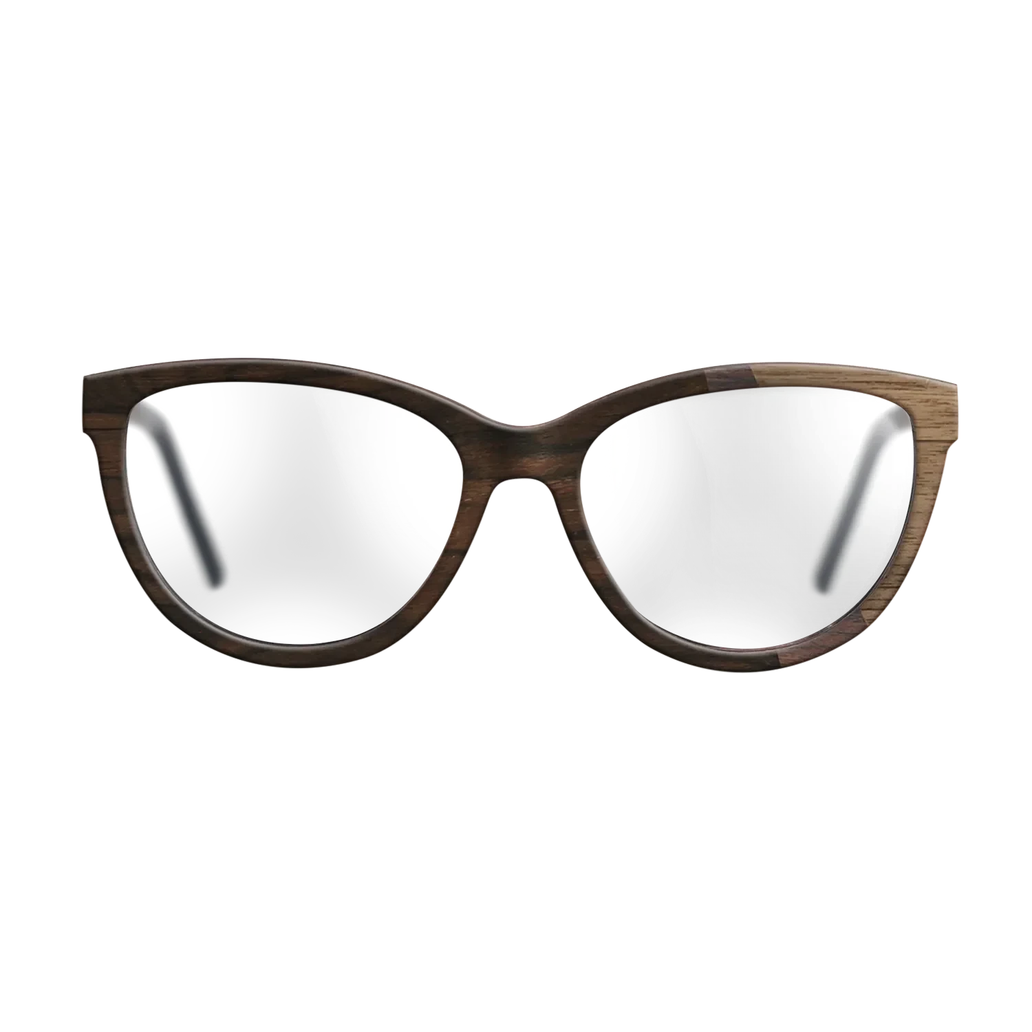 Ziricote Dark Quartered,Walnut Claro Dark,Walnut: Straight Grain: Angle Cut - The Maiden - Cat - SIRIS wood optic