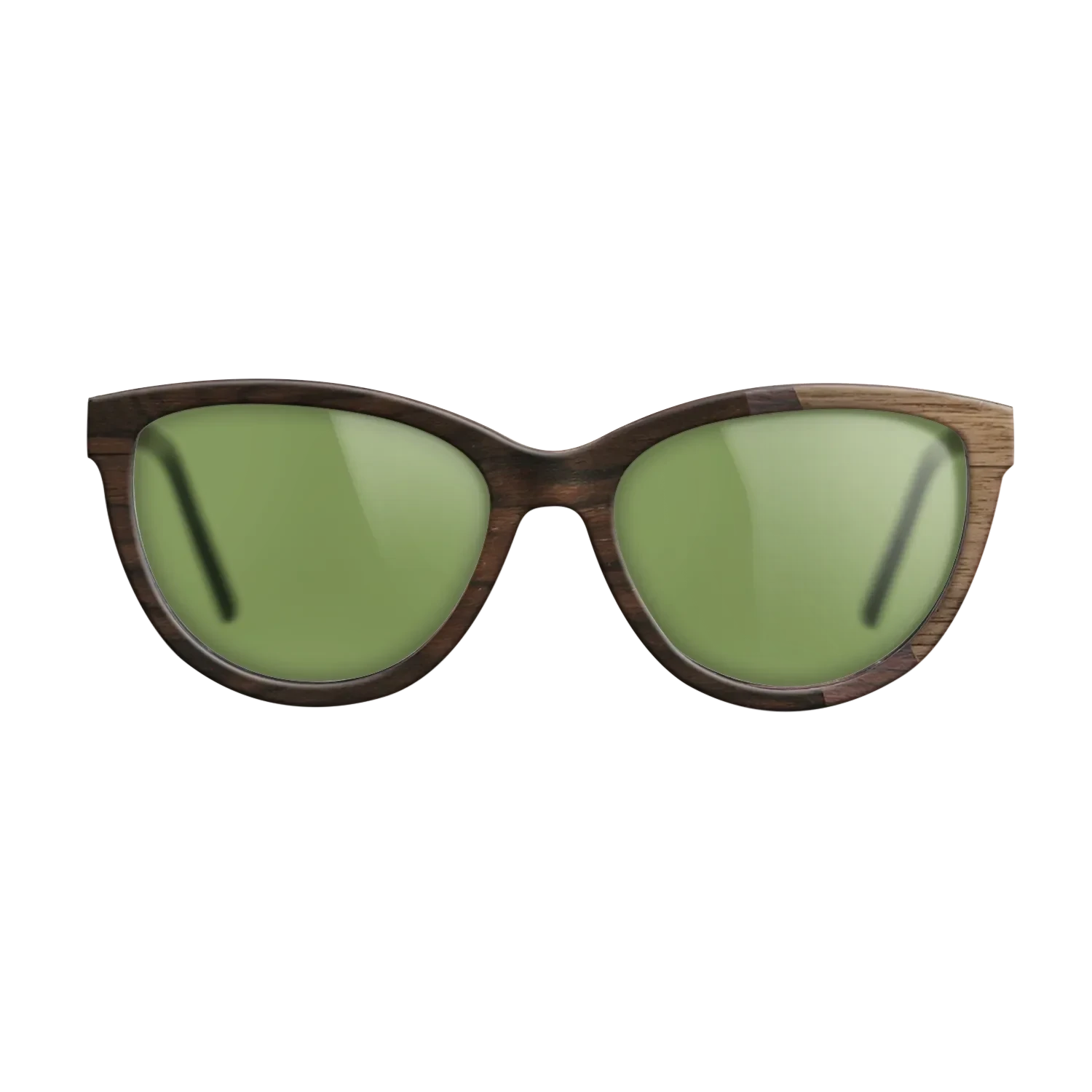 Ziricote Dark Quartered,Walnut Claro Dark,Walnut: Straight Grain: Angle Cut - The Maiden - Cat - SIRIS wood optic