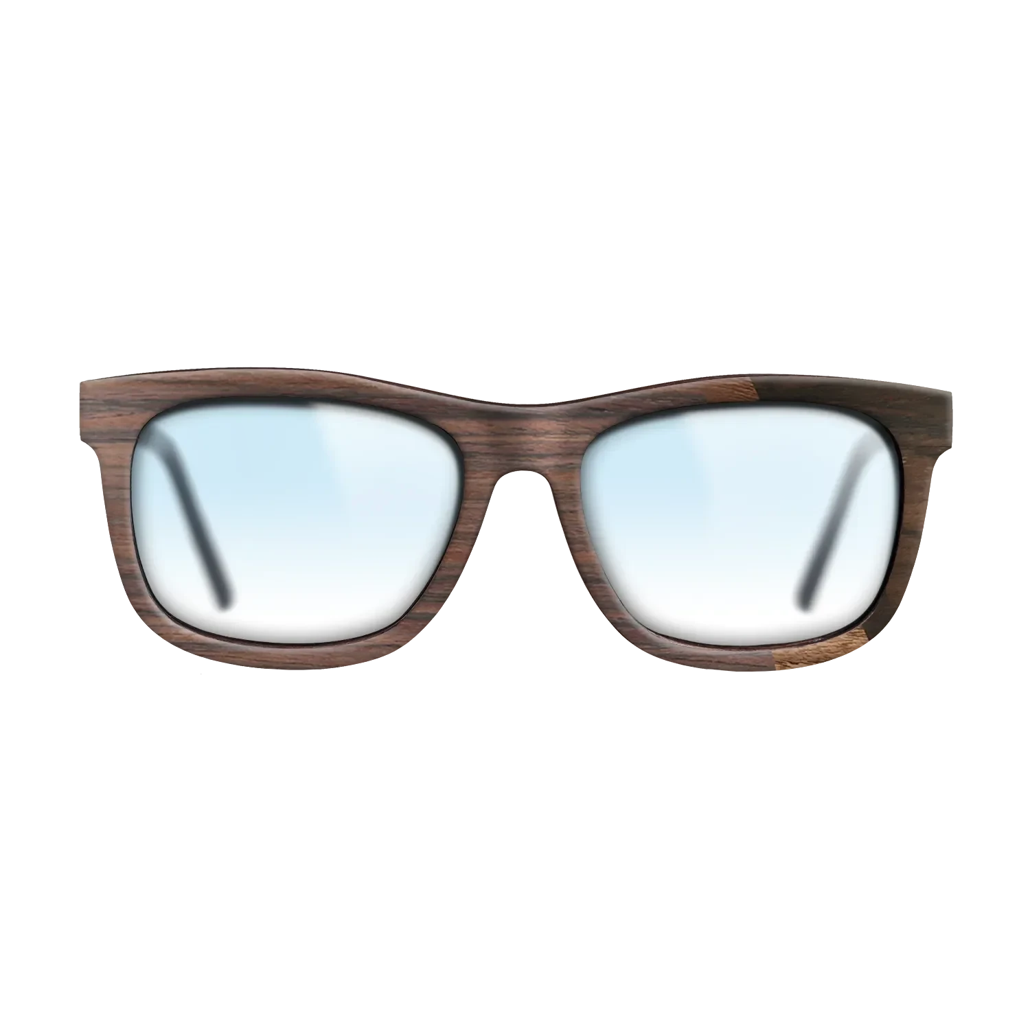 Walnut Claro Dark,Rosewood Reconstituted,Ziricote Dark Quartered: Angle Cut - The Hero - Square - SIRIS wood optic