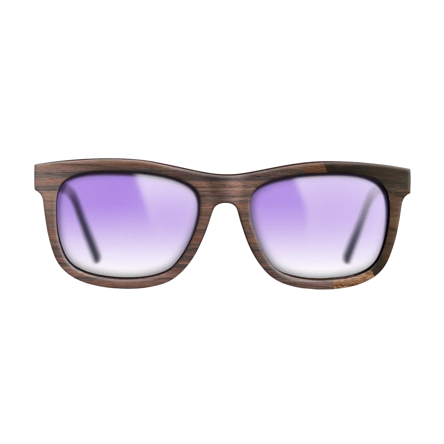 Walnut Claro Dark,Rosewood Reconstituted,Ziricote Dark Quartered: Angle Cut - The Hero - Square - SIRIS wood optic