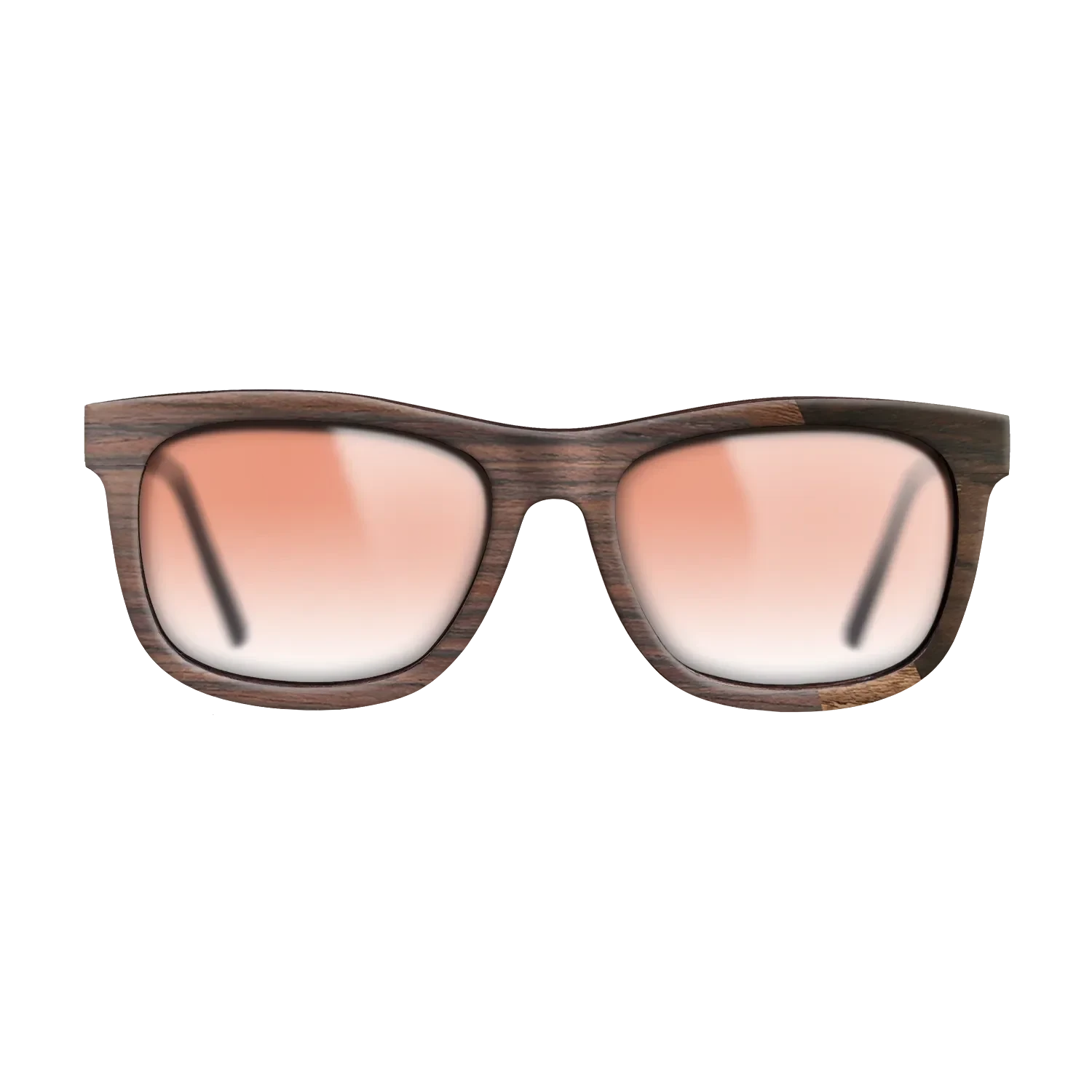 Walnut Claro Dark,Rosewood Reconstituted,Ziricote Dark Quartered: Angle Cut - The Hero - Square - SIRIS wood optic