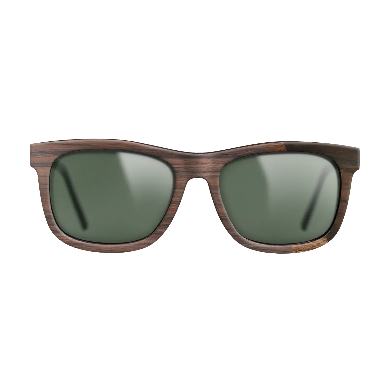 Walnut Claro Dark,Rosewood Reconstituted,Ziricote Dark Quartered: Angle Cut - The Hero - Square - SIRIS wood optic