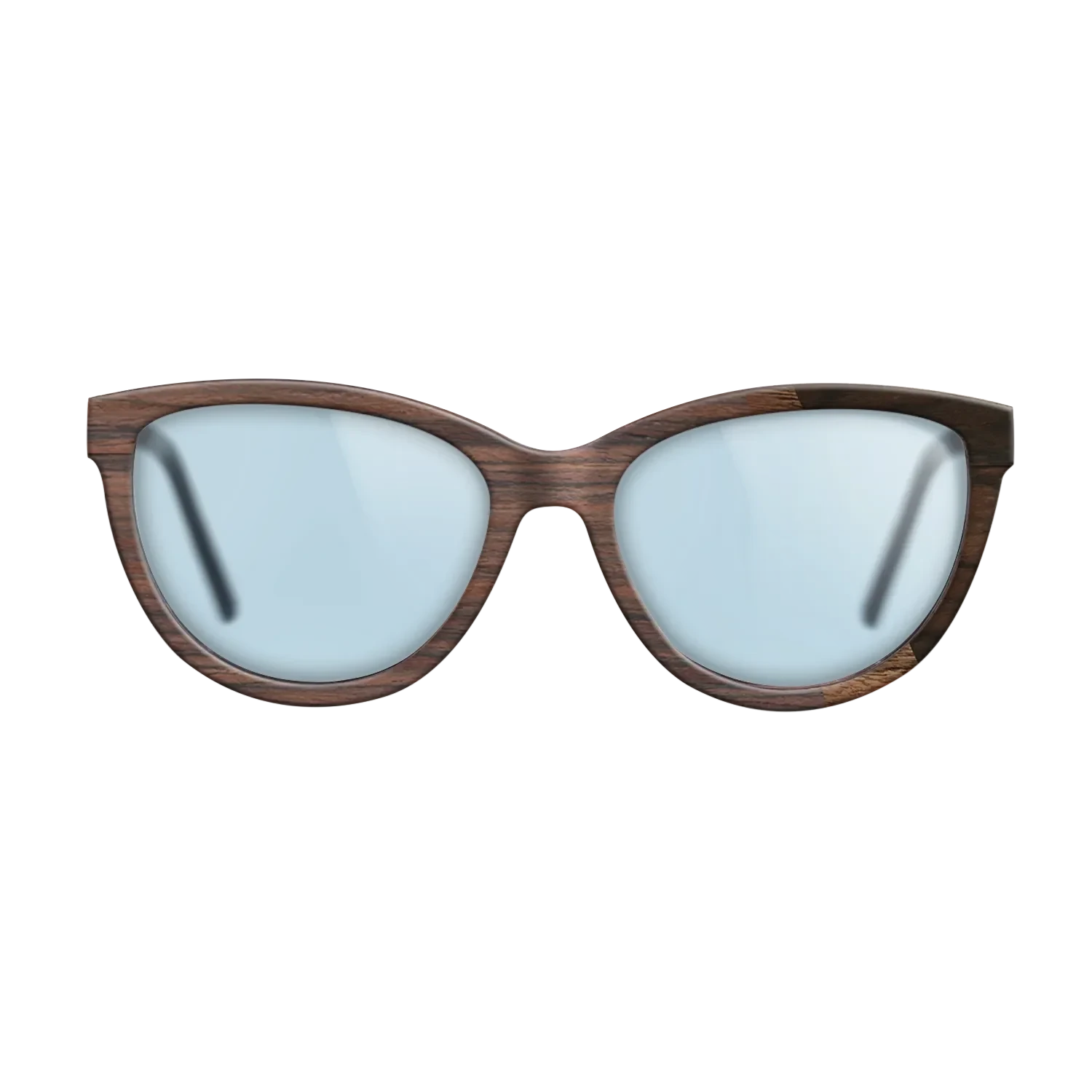 Walnut Claro Dark,Rosewood Reconstituted,Ziricote Dark Quartered: Angle Cut - The Maiden - Cat - SIRIS wood optic