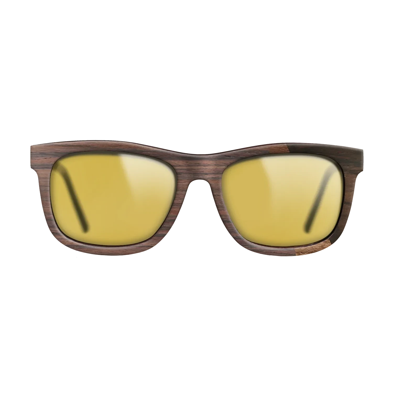 Walnut Claro Dark,Rosewood Reconstituted,Ziricote Dark Quartered: Angle Cut - The Hero - Square - SIRIS wood optic