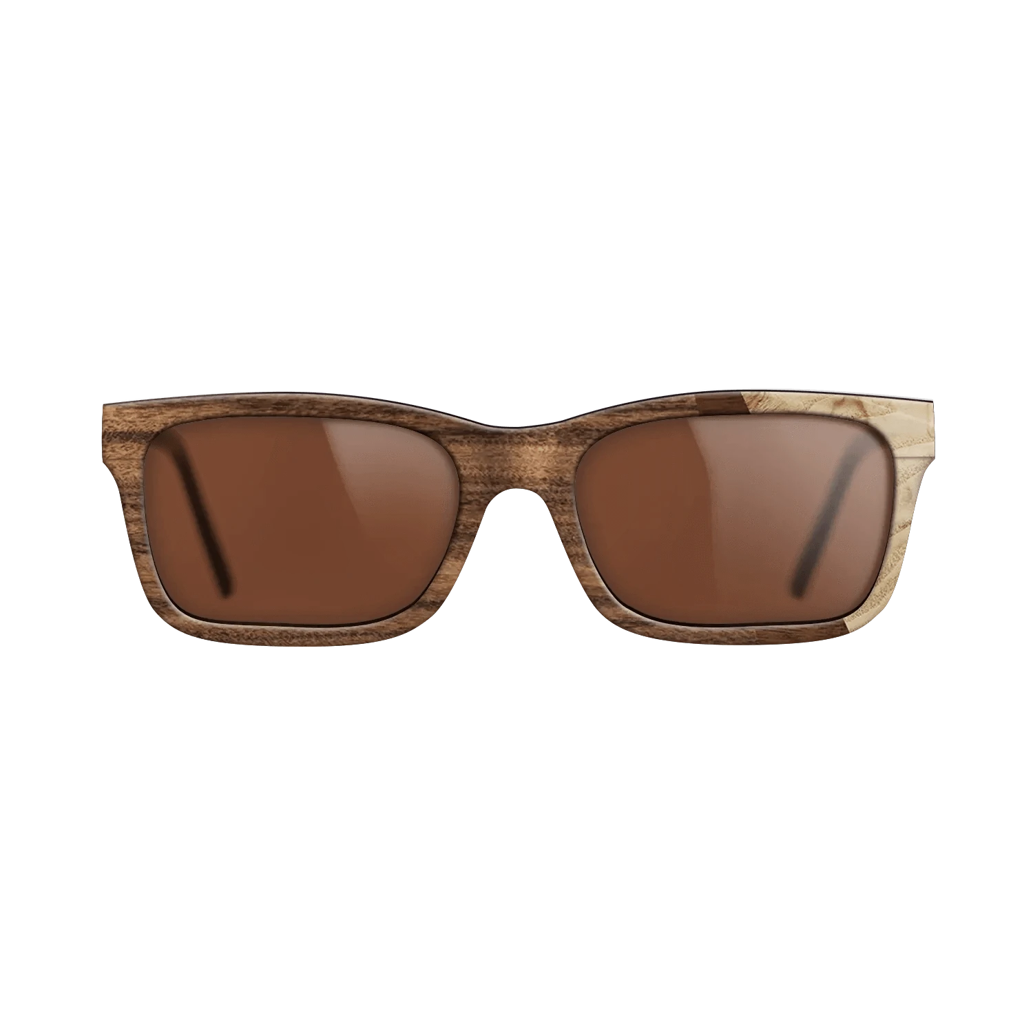 Santos Rosewood Dark,Olive Burl,Walnut Claro Dark: Angle Cut - The Sage - Rectangle - SIRIS wood optic