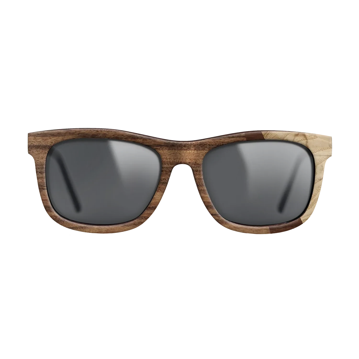 Santos Rosewood Dark,Olive Burl,Walnut Claro Dark: Angle Cut - The Hero - Square - SIRIS wood optic