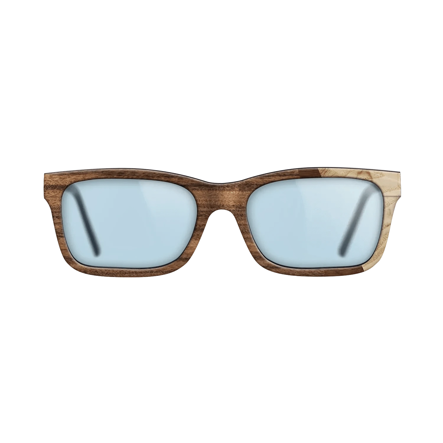 Santos Rosewood Dark,Olive Burl,Walnut Claro Dark: Angle Cut - The Sage - Rectangle - SIRIS wood optic