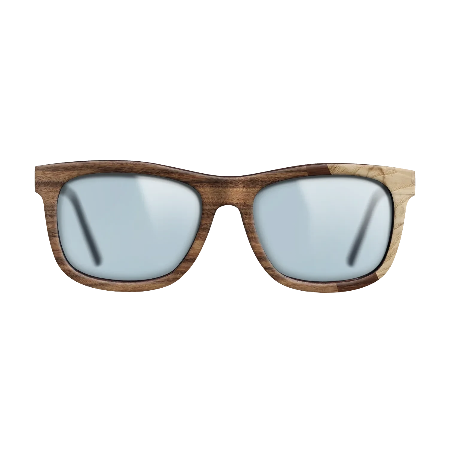 Santos Rosewood Dark,Olive Burl,Walnut Claro Dark: Angle Cut - The Hero - Square - SIRIS wood optic