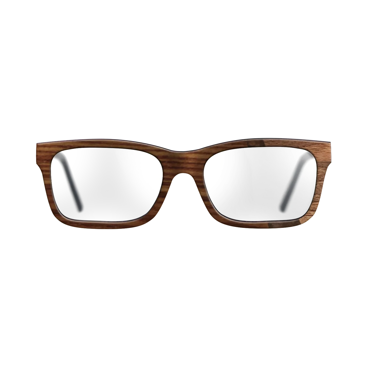 Rosewood Reconstituted,Walnut Claro Dark,Walnut Burl: Angle Cut - The Sage - Rectangle - SIRIS wood optic