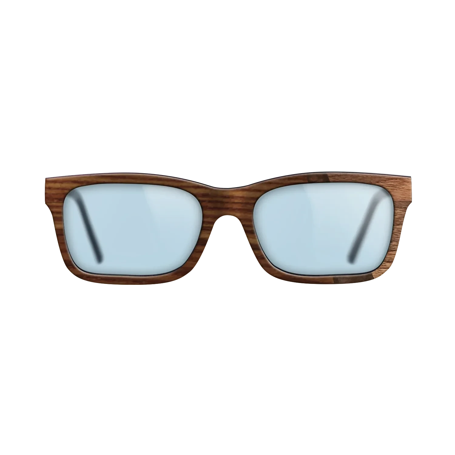 Rosewood Reconstituted,Walnut Claro Dark,Walnut Burl: Angle Cut - The Sage - Rectangle - SIRIS wood optic