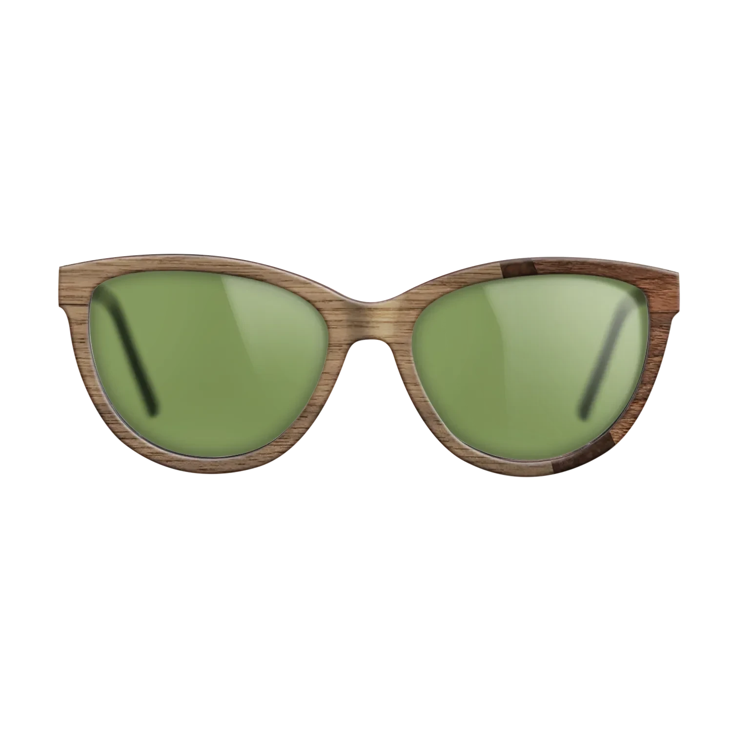 Walnut: Straight Grain,Walnut Burl,Walnut Claro Dark: Angle Cut - The Maiden - Cat - SIRIS wood optic