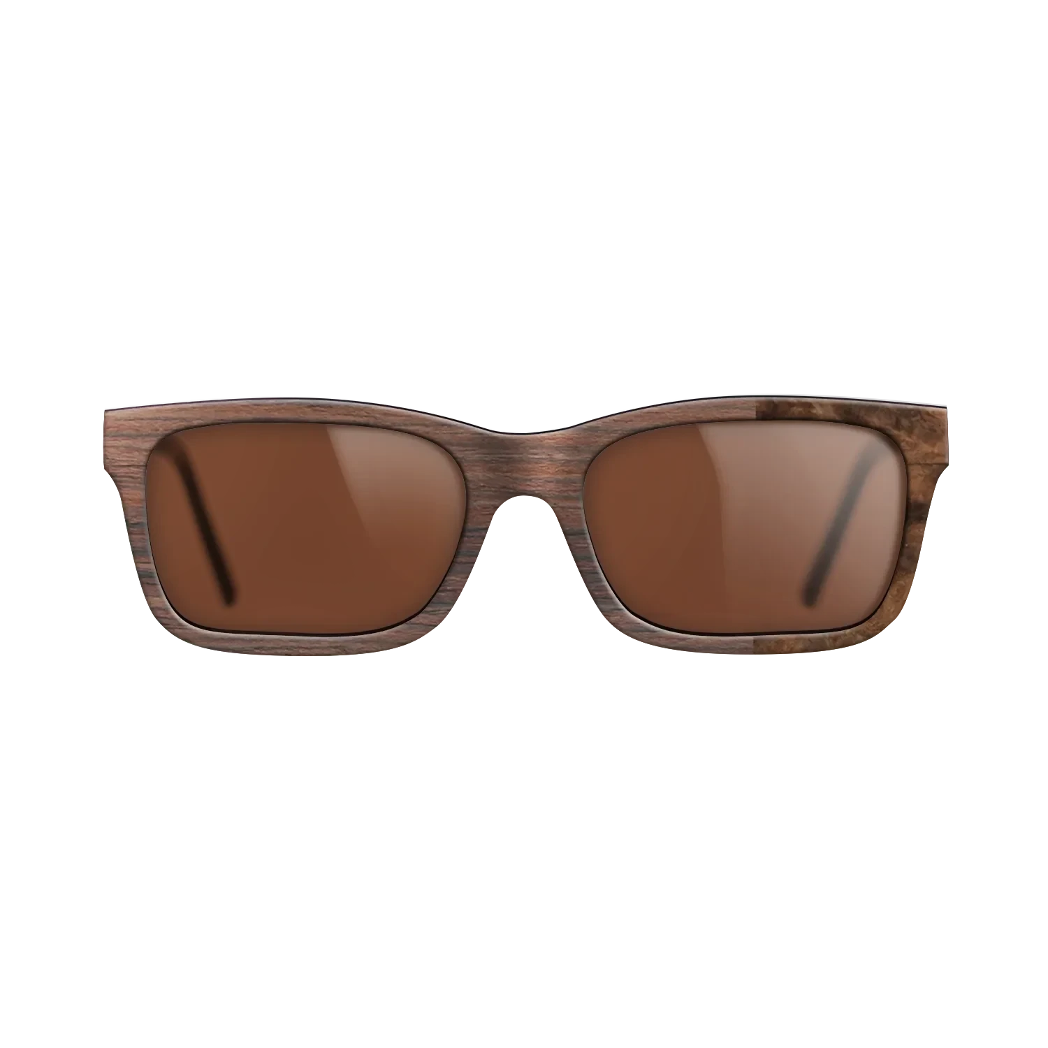 Reconstituted: Rosewood, Walnut Burl: DiCut - The Sage - Rectangle - SIRIS wood optic