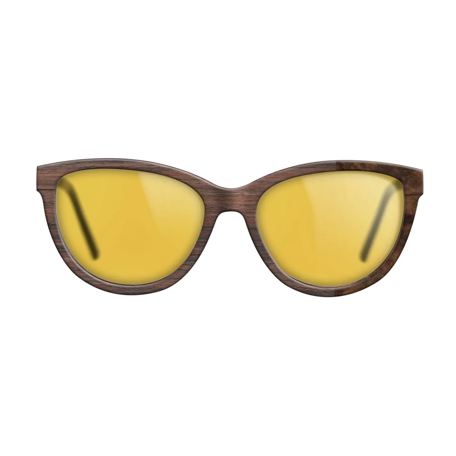 Reconstituted Rosewood, Walnut Burl: DiCut - The Maiden - Cat - SIRIS wood optic