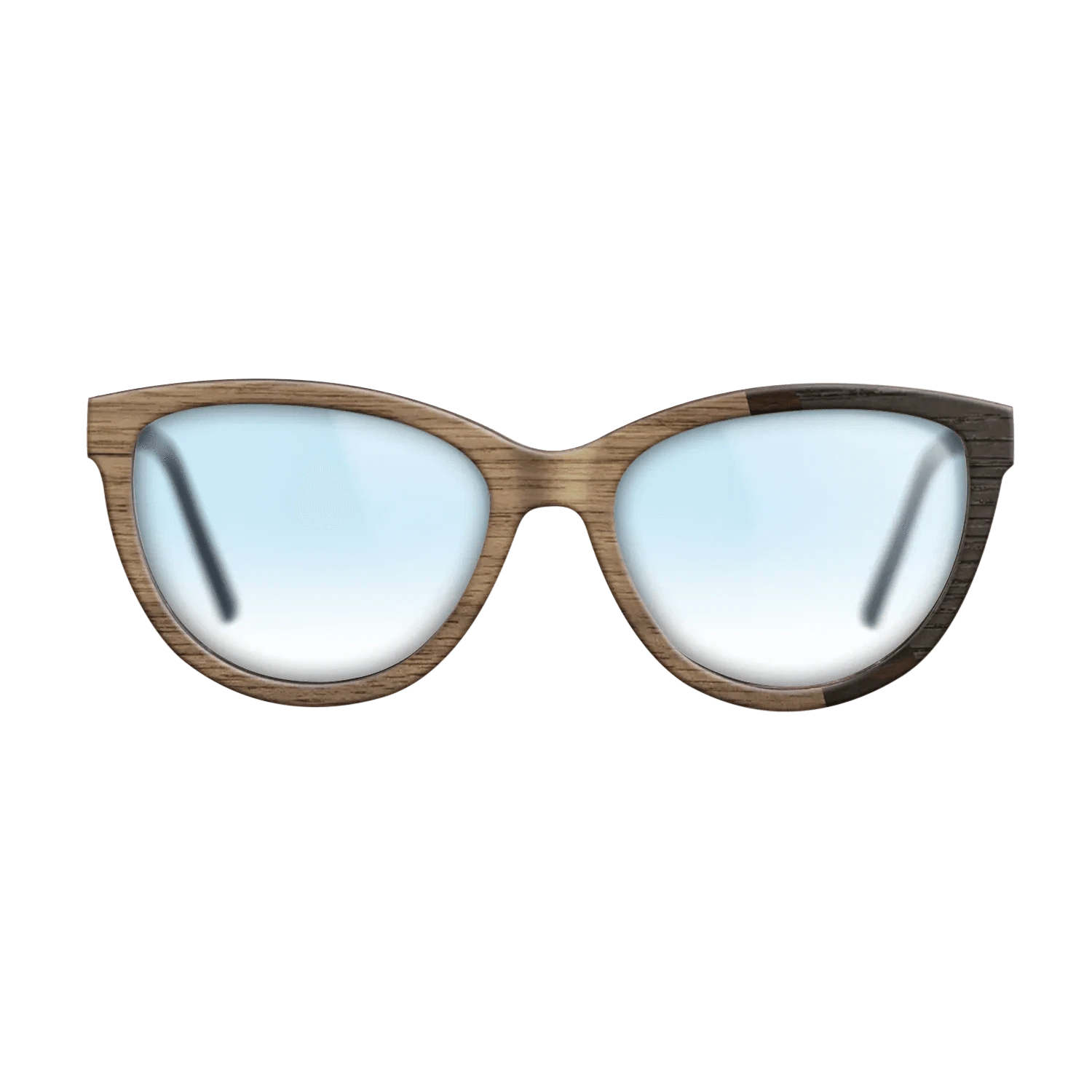 Walnut: Straight Grain,Fumed Eucalyptus,Ziricote Dark Quartered,Fumed Oak: Angle Cut - The Maiden - Cat - SIRIS wood optic