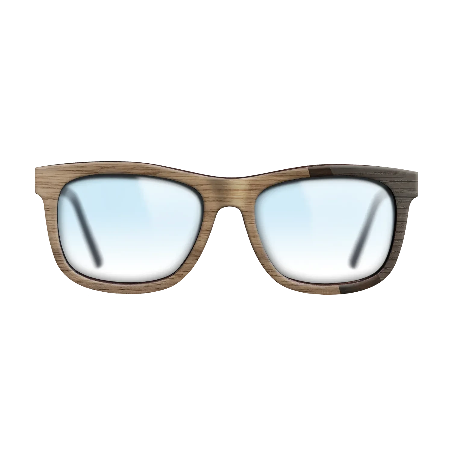 Walnut: Straight Grain,Fumed Eucalyptus,Ziricote Dark Quartered,Fumed Oak: Angle Cut - The Hero - Square - SIRIS wood optic