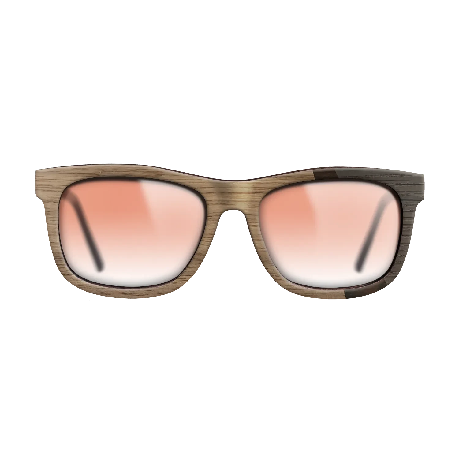 Walnut: Straight Grain,Fumed Eucalyptus,Ziricote Dark Quartered,Fumed Oak: Angle Cut - The Hero - Square - SIRIS wood optic