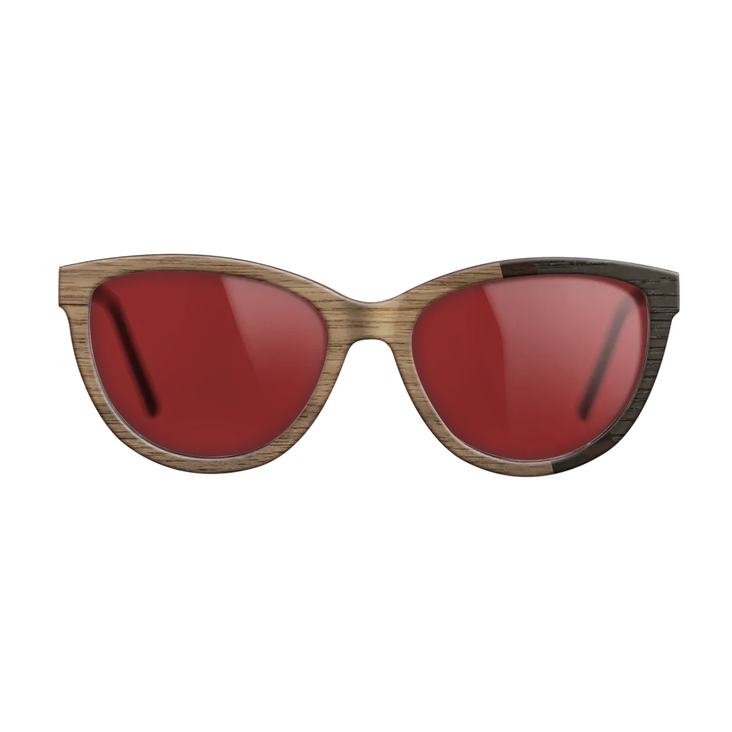 Walnut: Straight Grain,Fumed Eucalyptus,Ziricote Dark Quartered,Fumed Oak: Angle Cut - The Maiden - Cat - SIRIS wood optic