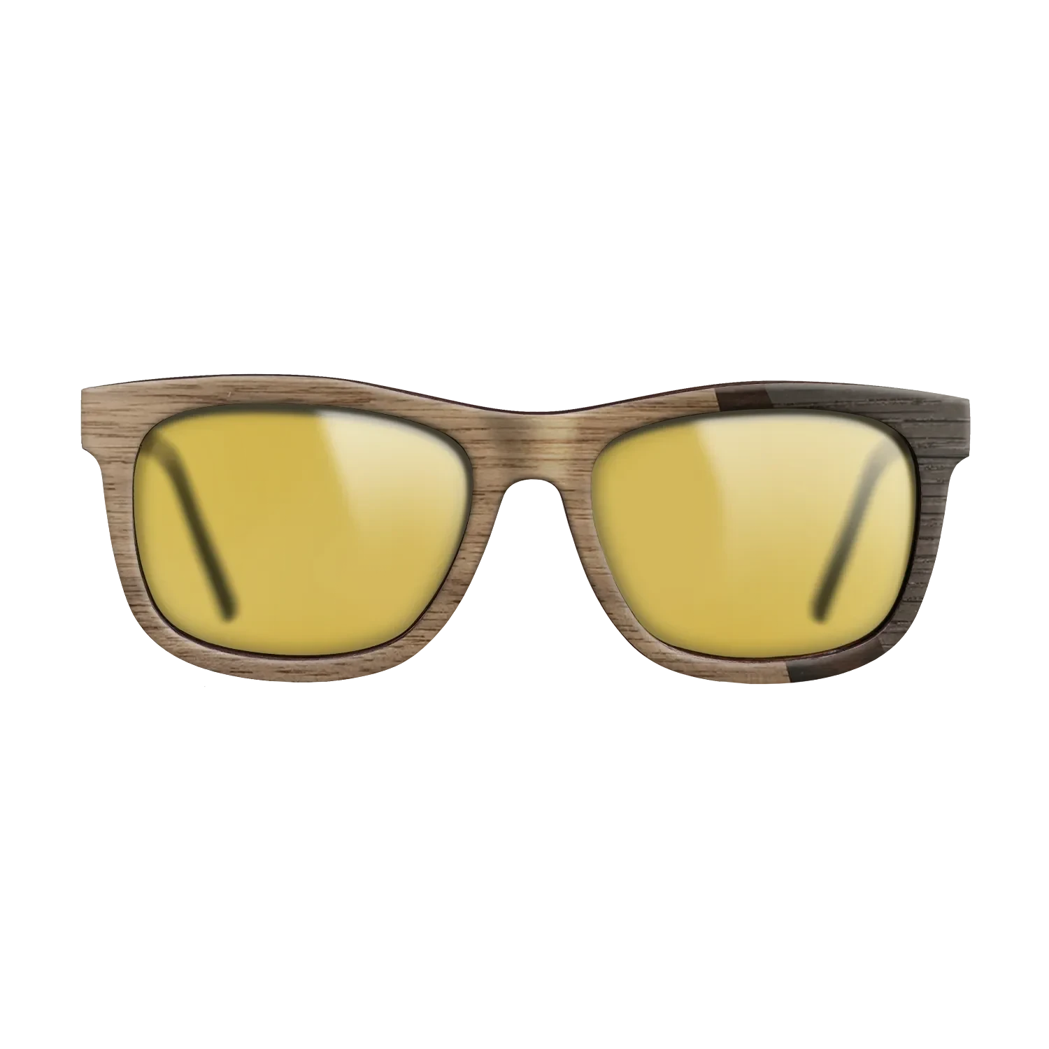 Walnut: Straight Grain,Fumed Eucalyptus,Ziricote Dark Quartered,Fumed Oak: Angle Cut - The Hero - Square - SIRIS wood optic