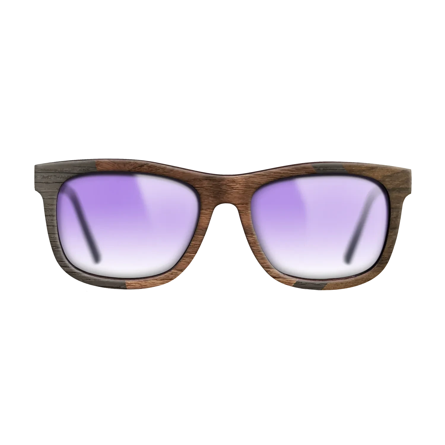 Walnut Claro Dark,Fumed Oak,Ziricote Dark Quartered: Angle Cut - The Hero - Square - SIRIS wood optic