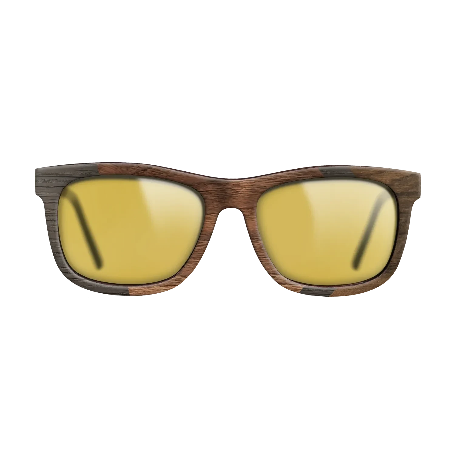 Walnut Claro Dark,Fumed Oak,Ziricote Dark Quartered: Angle Cut - The Hero - Square - SIRIS wood optic