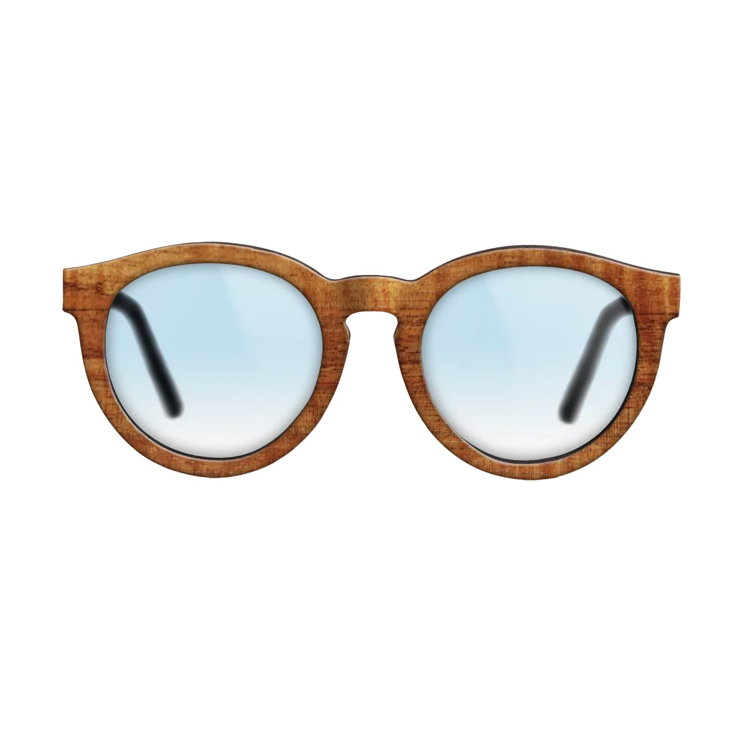 Koa FullFront Walnut - The Rebel - Round - 2134 - Core - SIRIS wood optic