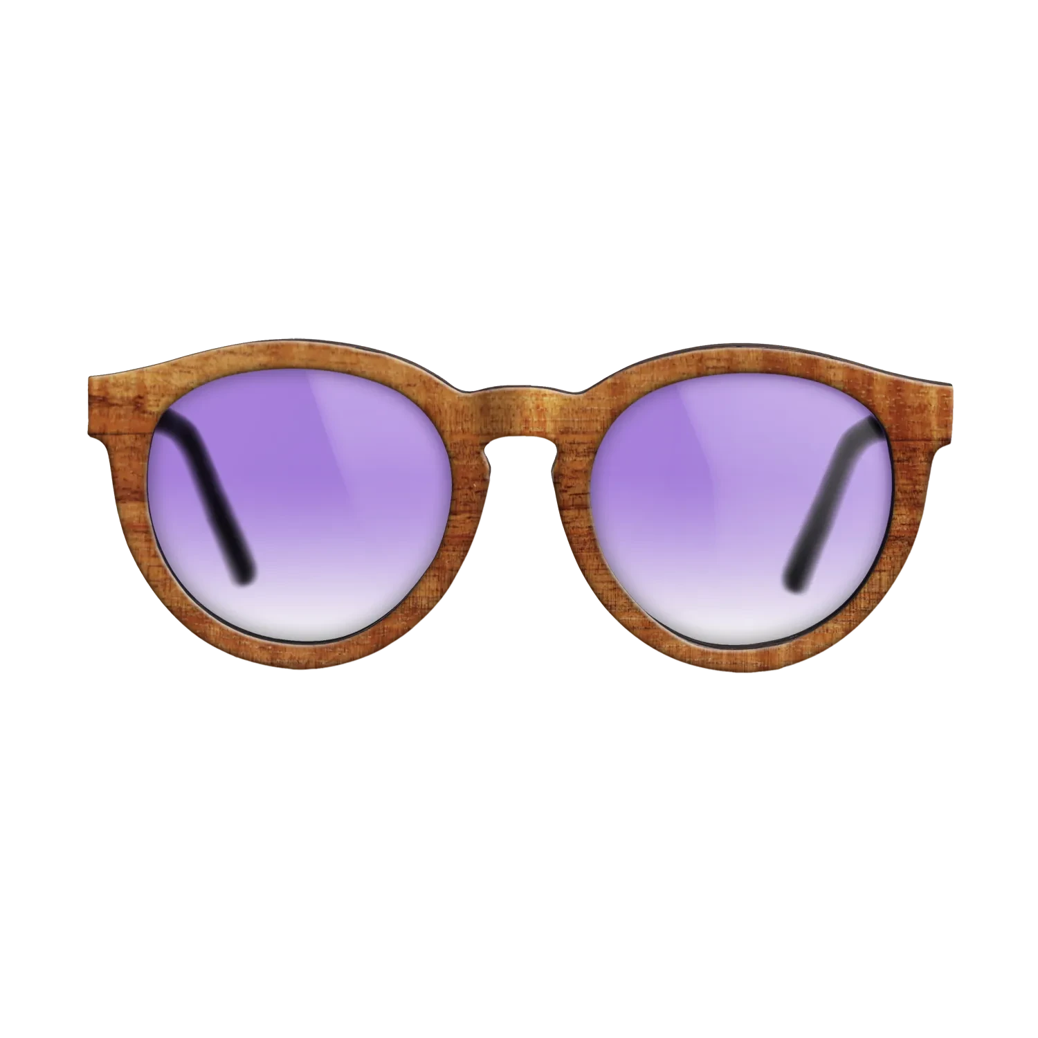 Koa FullFront Walnut - The Rebel - Round - 2134 - Core - SIRIS wood optic