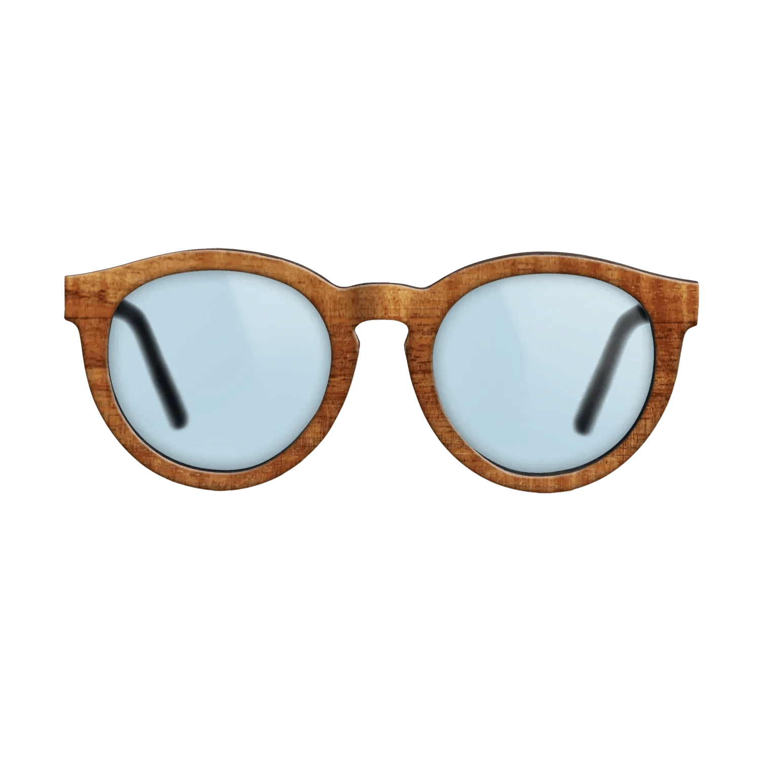 Koa FullFront Walnut - The Rebel - Round - 2134 - Core - SIRIS wood optic