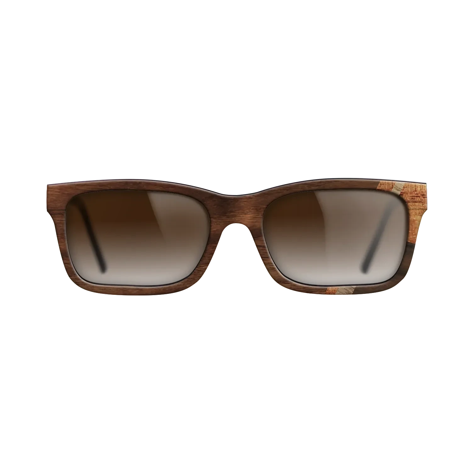 Rosewood Reconstituted,Fumed Eucalyptus,Walnut: Straight Grain,Koa,Walnut Claro Dark: Mosaic - The Sage - Rectangle - 1846 - SIRIS wood optic
