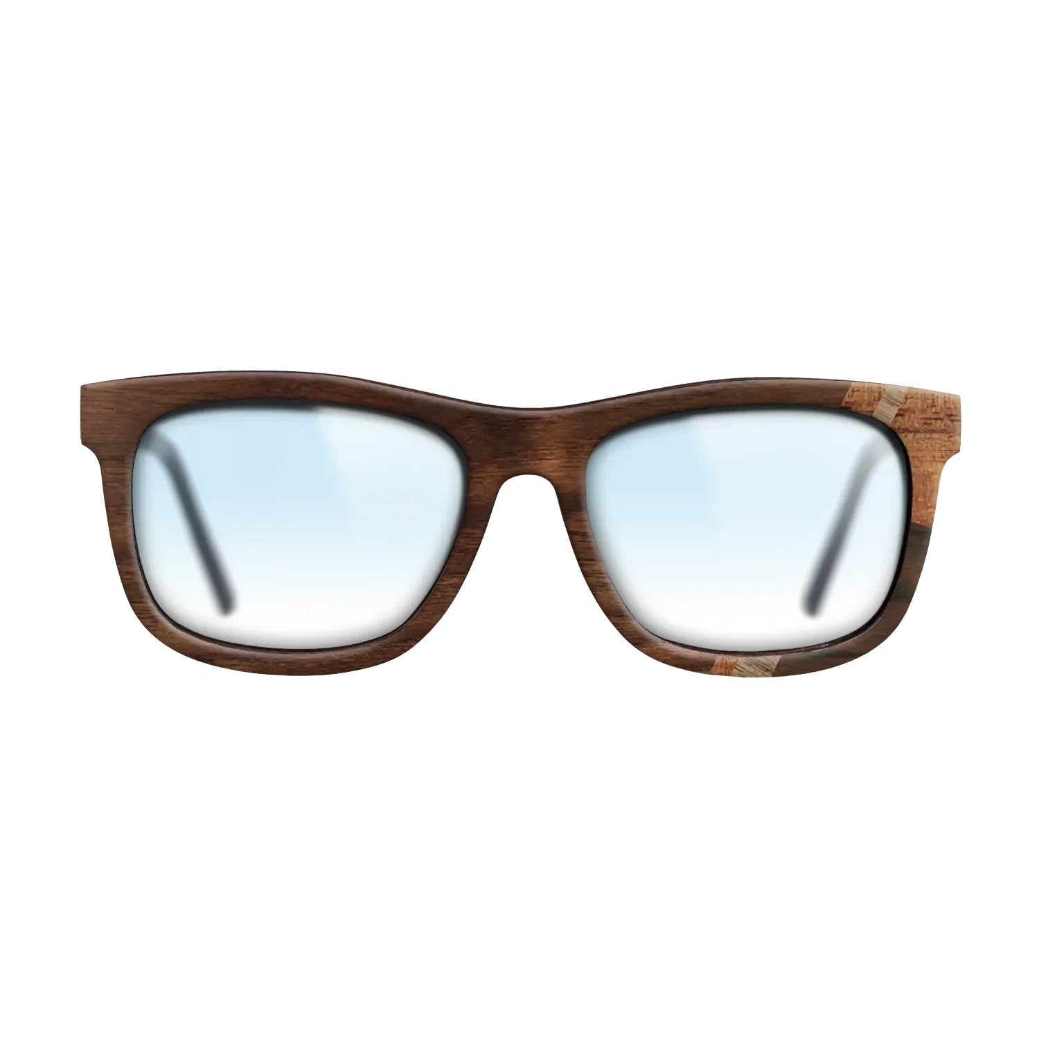 Rosewood Reconstituted,Fumed Eucalyptus,Walnut: Straight Grain,Koa,Walnut Claro Dark: Mosaic - The Hero - Square - 1846 - SIRIS wood optic