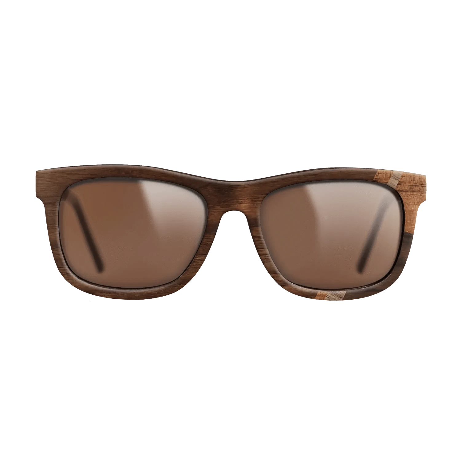 Rosewood Reconstituted,Fumed Eucalyptus,Walnut: Straight Grain,Koa,Walnut Claro Dark: Mosaic - The Hero - Square - 1846 - SIRIS wood optic