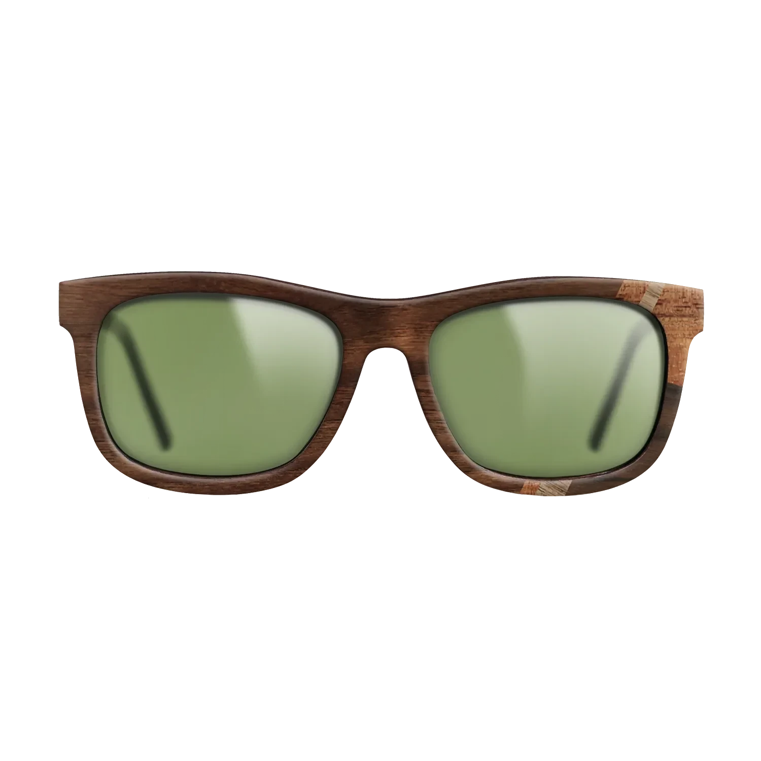 Rosewood Reconstituted,Fumed Eucalyptus,Walnut: Straight Grain,Koa,Walnut Claro Dark: Mosaic - The Hero - Square - 1846 - SIRIS wood optic