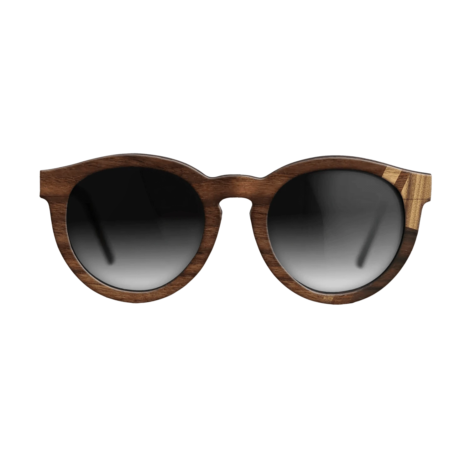 Walnut Claro Dark,Ziricote Dark Quartered,Louro Preto,Wenge: Mosaic - The Rebel - Round - 1756 - SIRIS wood optic