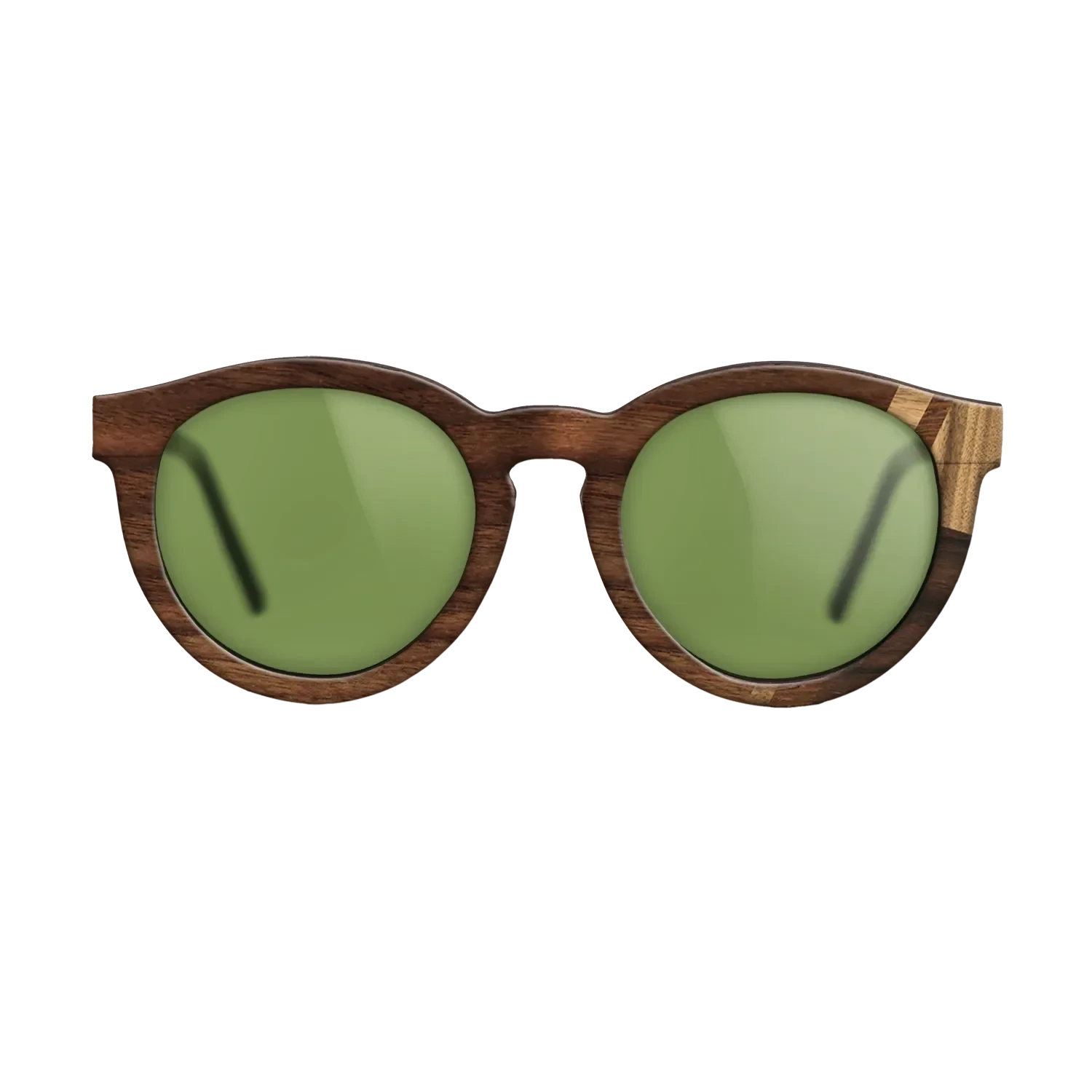 Walnut Claro Dark,Ziricote Dark Quartered,Louro Preto,Wenge: Mosaic - The Rebel - Round - 1756 - SIRIS wood optic