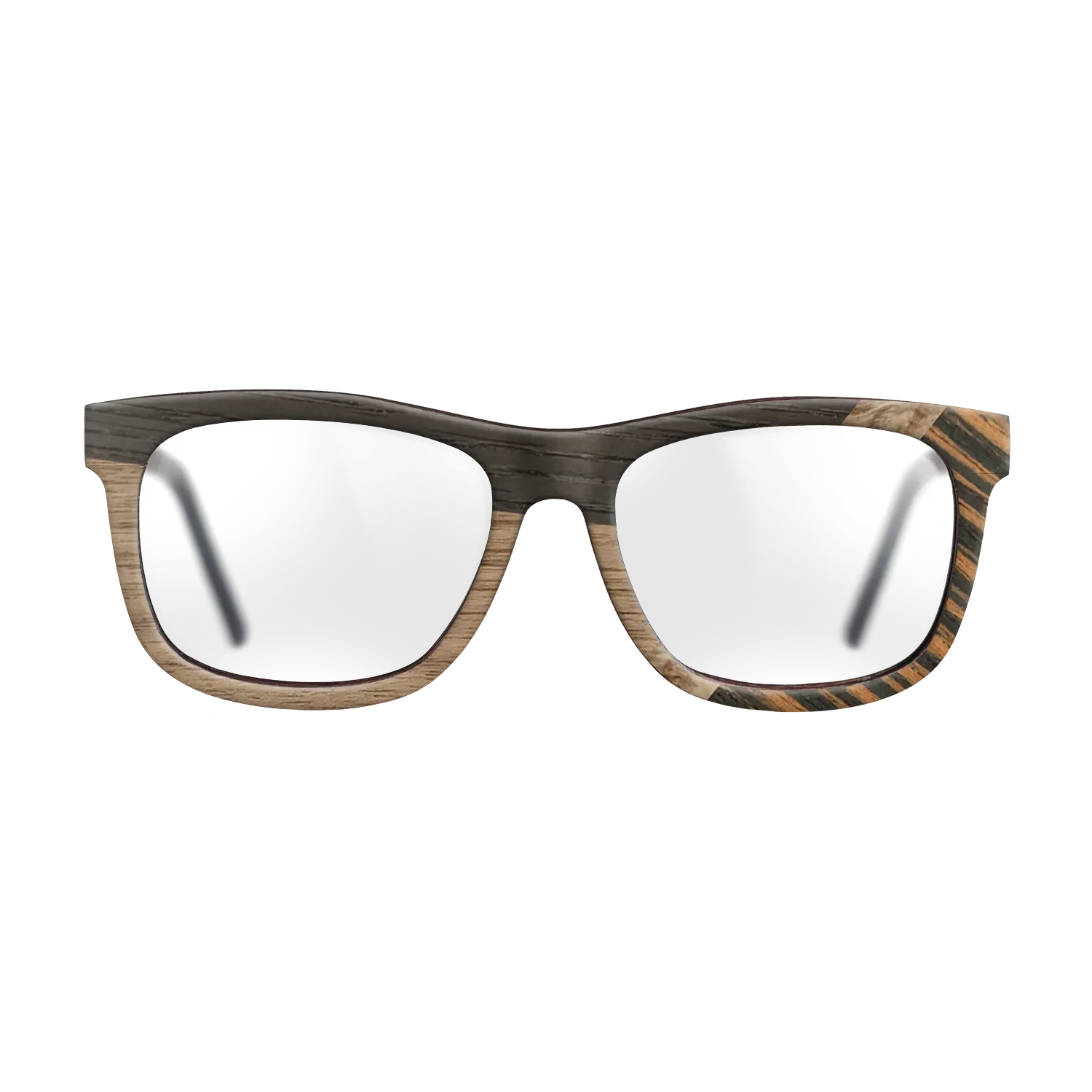 Italian Ebony,Wenge,Fumed Oak,Walnut: Straight Grain,Olive Burl: Mosaic - The Hero - Square - 1988 - SIRIS wood optic