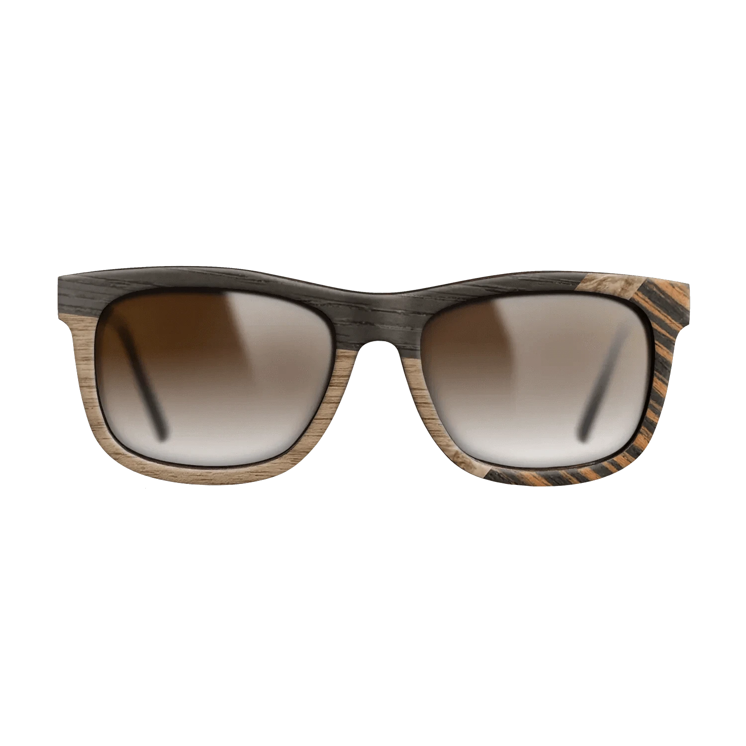 Italian Ebony,Wenge,Fumed Oak,Walnut: Straight Grain,Olive Burl: Mosaic - The Hero - Square - 1988 - SIRIS wood optic