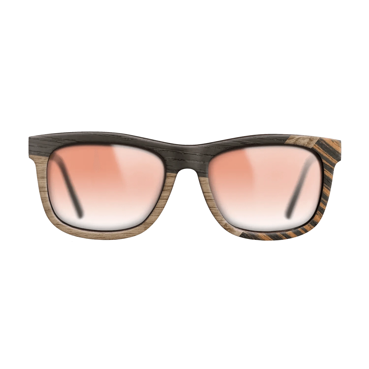 Italian Ebony,Wenge,Fumed Oak,Walnut: Straight Grain,Olive Burl: Mosaic - The Hero - Square - 1988 - SIRIS wood optic