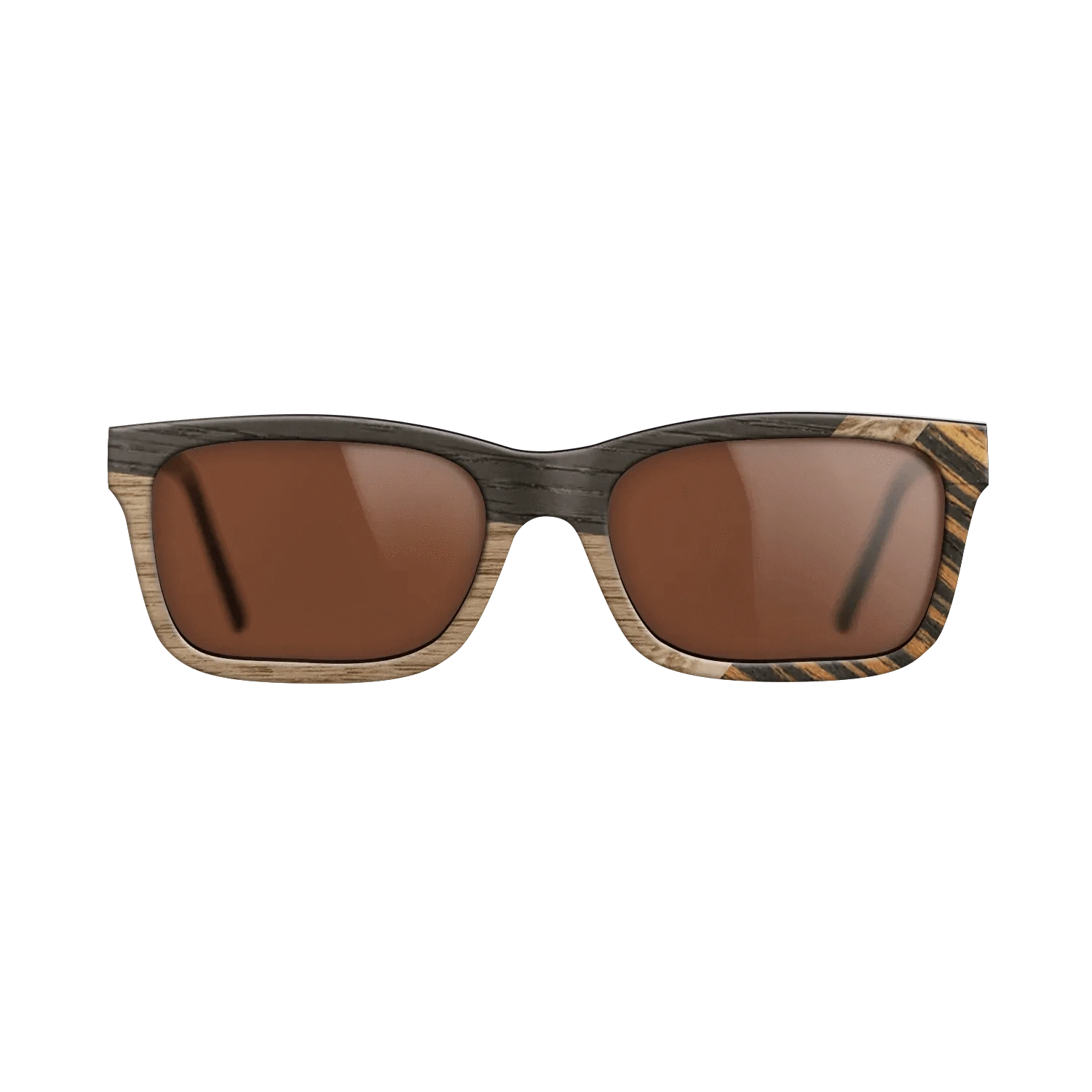 Italian Ebony,Wenge,Fumed Oak,Walnut: Straight Grain,Olive Burl: Mosaic - The Sage - Rectangle - 1988 - SIRIS wood optic