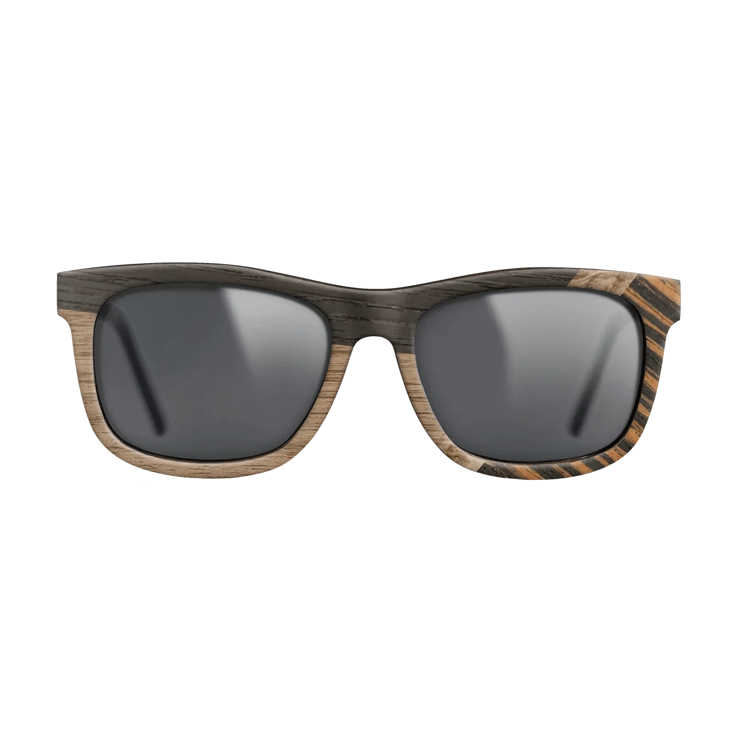 Italian Ebony,Wenge,Fumed Oak,Walnut: Straight Grain,Olive Burl: Mosaic - The Hero - Square - 1988 - SIRIS wood optic