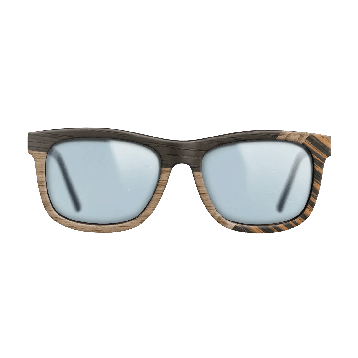 Italian Ebony,Wenge,Fumed Oak,Walnut: Straight Grain,Olive Burl: Mosaic - The Hero - Square - 1988 - SIRIS wood optic