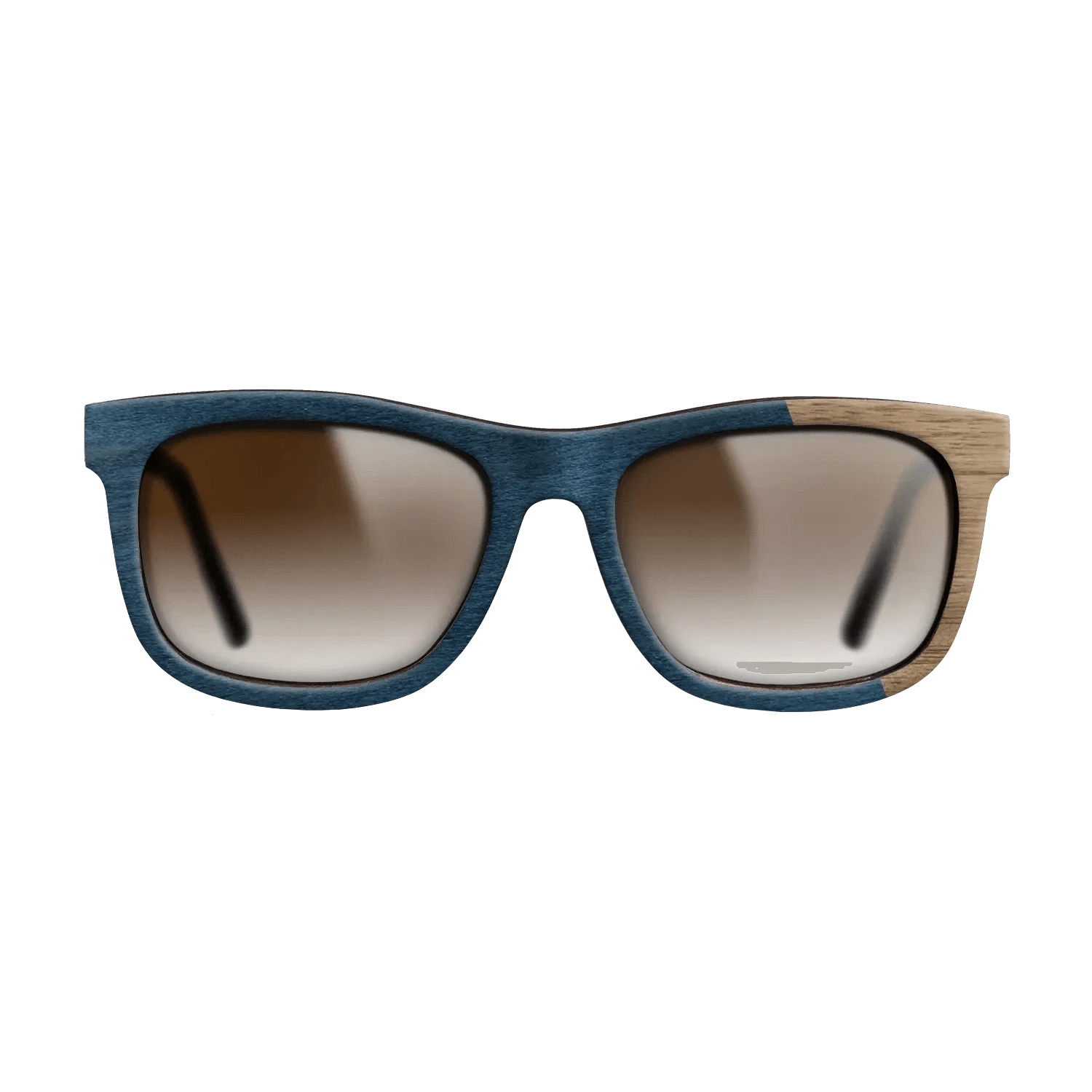 NavyBlue Poplar Angled Walnut - The Hero - Square - 2104  - Chroma - SIRIS wood optic