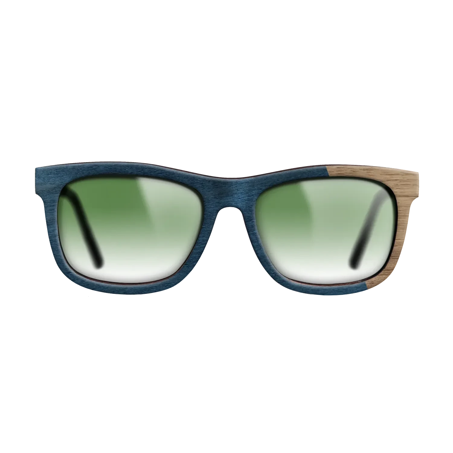 NavyBlue Poplar Angled Walnut - The Hero - Square - 2104  - Chroma - SIRIS wood optic