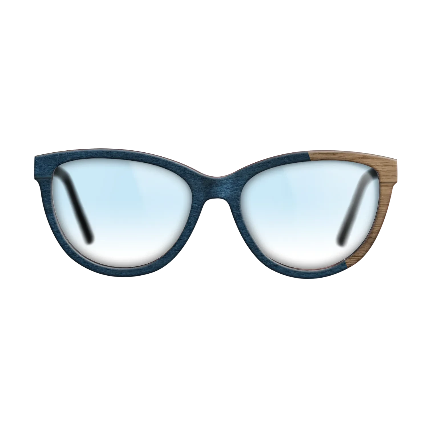 NavyBlue Poplar Angled Walnut - The Maiden - Cat - 2104  - Chroma - SIRIS wood optic