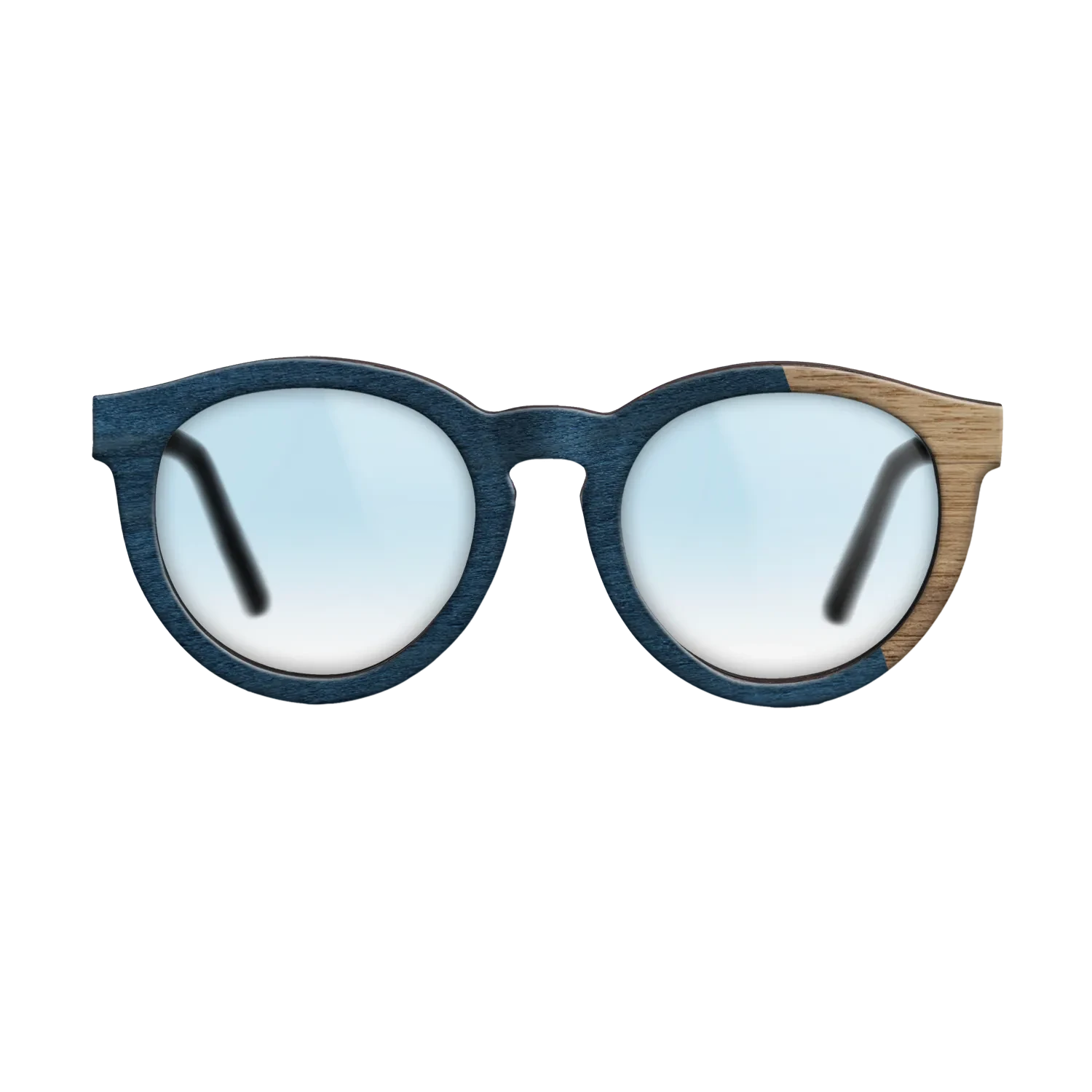 NavyBlue-Poplar-Angle-Walnut - The Rebel - Round - 2102  - Chroma - SIRIS wood optic