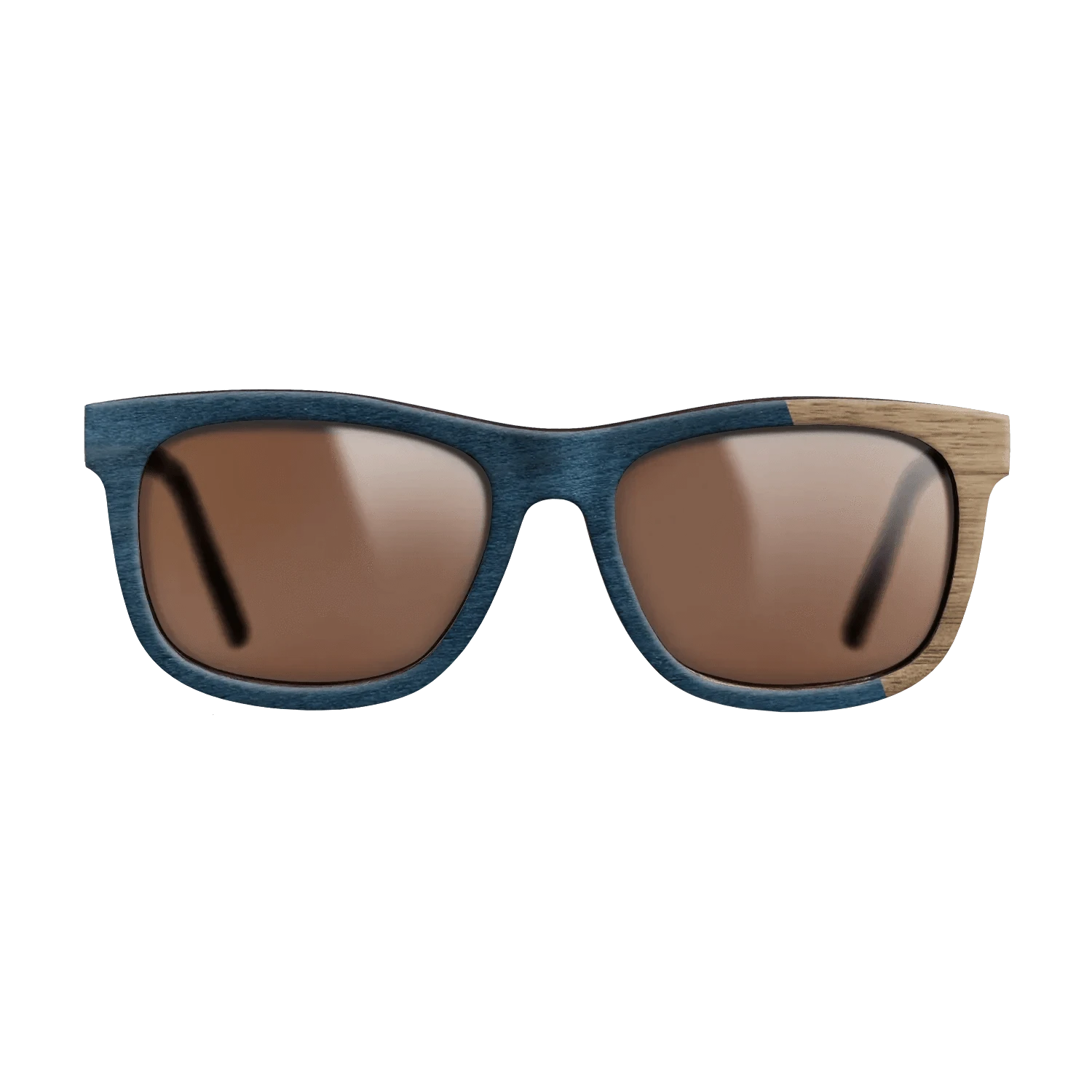 NavyBlue Poplar Angled Walnut - The Hero - Square - 2104  - Chroma - SIRIS wood optic